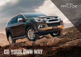 Your Isuzu Ute Benefits Purchasing an Isuzu Mu-X Is Just the Start of Your Journey