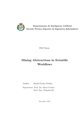 Mining Abstractions in Scientific Workflows