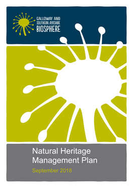 Natural Heritage Management Plan