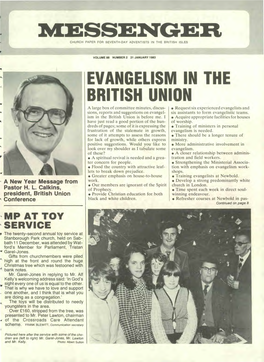 British Advent Messenger for 1983