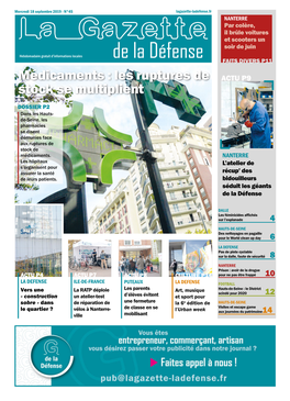 NANTERRE Par Colère, Il Brûle Voitures La Gazette Et Scooters Un Soir De Juin Hebdomadaire Gratuit D’Informations Locales De La Défense FAITS DIVERS P11