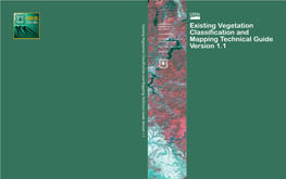 Existing Vegetation Classification and Mapping Technical Guide Version