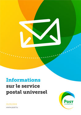 Informations Sur Le Service Postal Universel