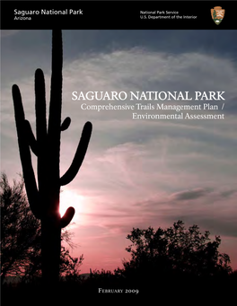 Saguaro National Park, Comprehensive Trails Management