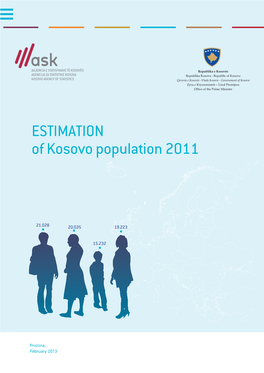 ESTIMATION of Kosovo Population 2011