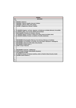 Calendario Punto Limpio Móvil 2019