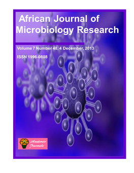 African Journal of Microbiology Research