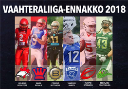 Vaahteraliiga-Ennakko 2018