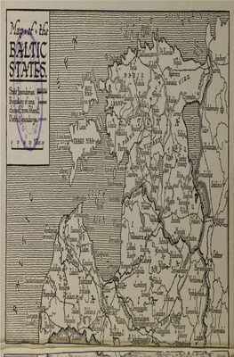 The New Baltic States by the Same Author