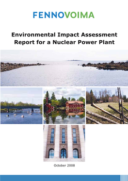 Environmental Impact Assessment Report for a Nuclear Power Plant