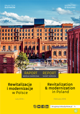 Rewitalizacje I Modernizacje W Polsce REPORT