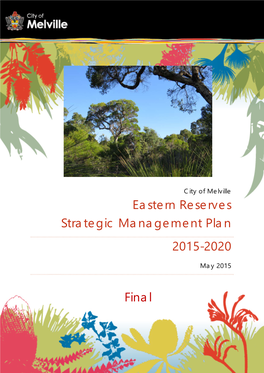Final Eastern Reserves Strategic Management Plan 2015-2020