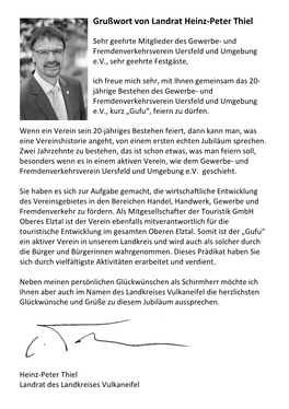 Festzeitschrift 20 Jahre Gufu