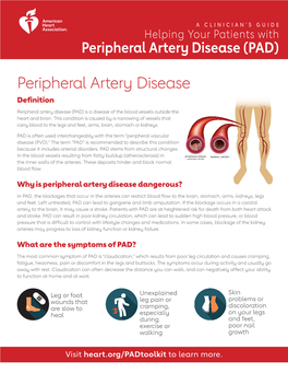 Peripheral Artery Disease (PAD)