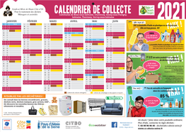 Calendrier De Collecte