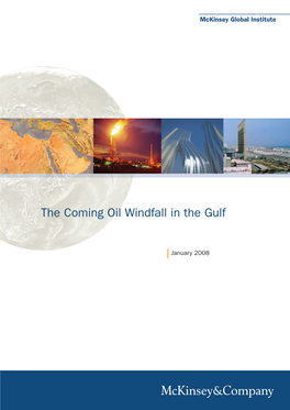 The Coming Oil Windfall in the Gulf