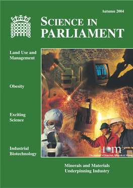 Autumn 2004 SCIENCE in PARLIAMENT