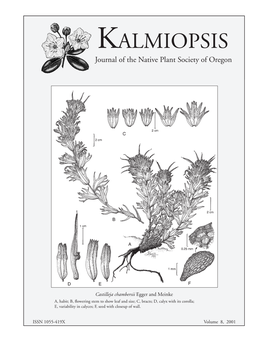 Kenton Chambers and the Annual Species of Microseris