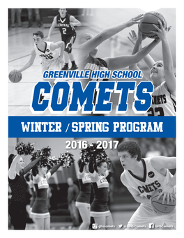 Winter / Spring Program 2016 - 2017