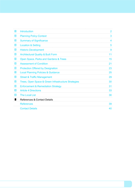 Haunton Appraisal and Management Plan