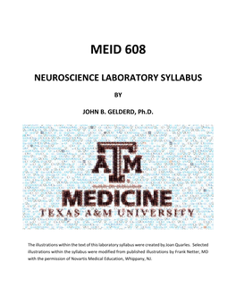 MEID 936 Neuroscience Laboratory Syllabus