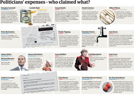 Politicians' Expenses