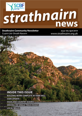 April 2019 Strathnairn News