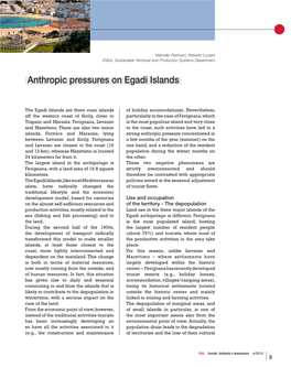 Anthropic Pressures on Egadi Islands