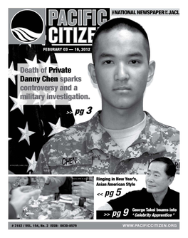 Death of Private Danny Chen Parks Controversy and a Military Investigation