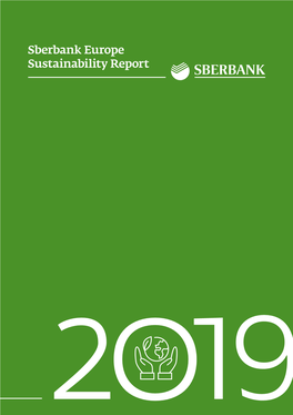 Sberbank Europe Sustainability Report 2019