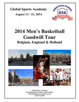 2014 Men's Basketball Goodwill Tour