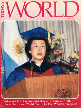 Today's World Magazine for January 1985