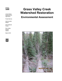 Grass Valley Creek Watershed Restoration