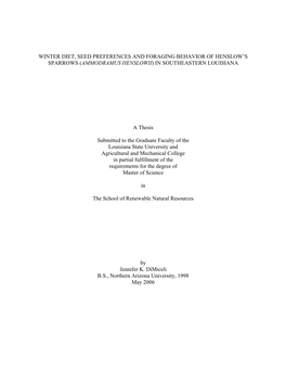 Jenny's Thesis