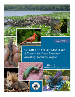Wildlife of Arlington: a Natural Resource Heritage Technical Report