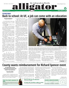 County Wants Reimbursement for Richard Spencer Event Back to School