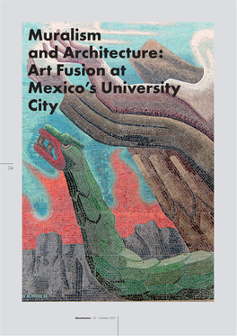 Muralism and Architecture: Art Fusion at Mexico's University City