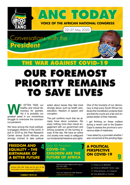 Anc Today Voice of the African National Congress