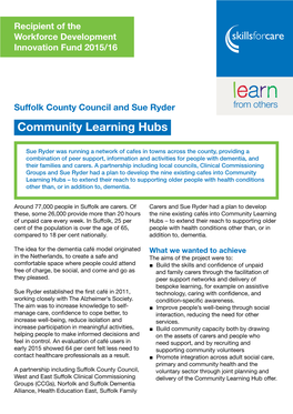 Community Learning Hubs