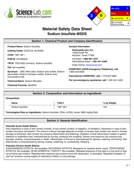 Sodium Bisulfate.Pdf