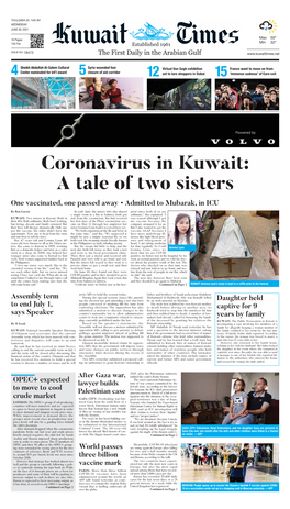 Coronavirus in Kuwait: a Tale of Two Sisters