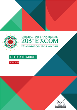 203Rd Excom 2019 Delegate Guide.Indd