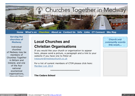 Churches Together in Medway