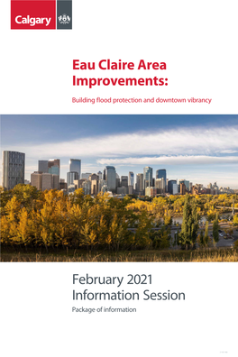 Eau Claire Area Improvements Package of Information