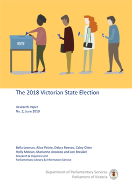 The 2018 Victorian State Election