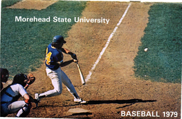 Morehead State University Baseball 1979