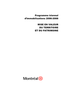 Mise En Valeur Du Territoire Et Du Patrimoine