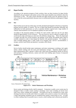 6.5 Depot Facility