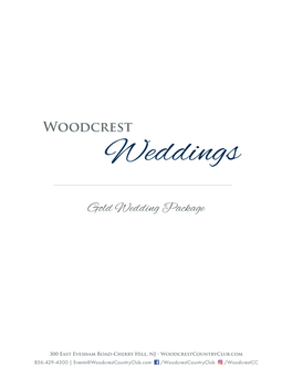 Gold Wedding Package