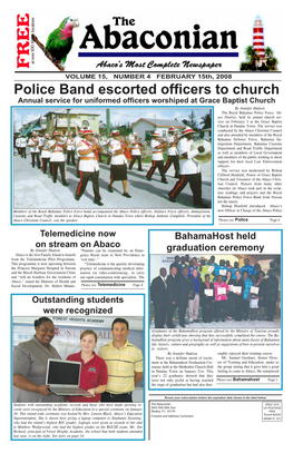 Police Band Escorted Officers to Church
